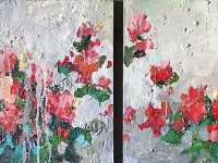 Квіти натхнення. Юлія Яланжи. Виставка – живопис